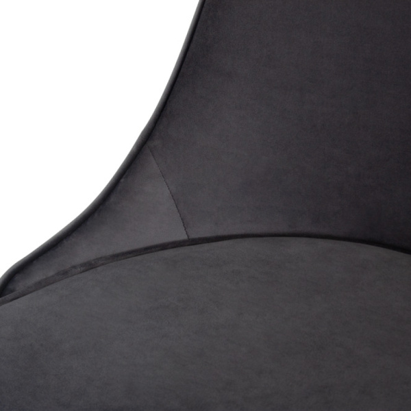 Стул B140 (B140 SMOKE VL17, BK VD)